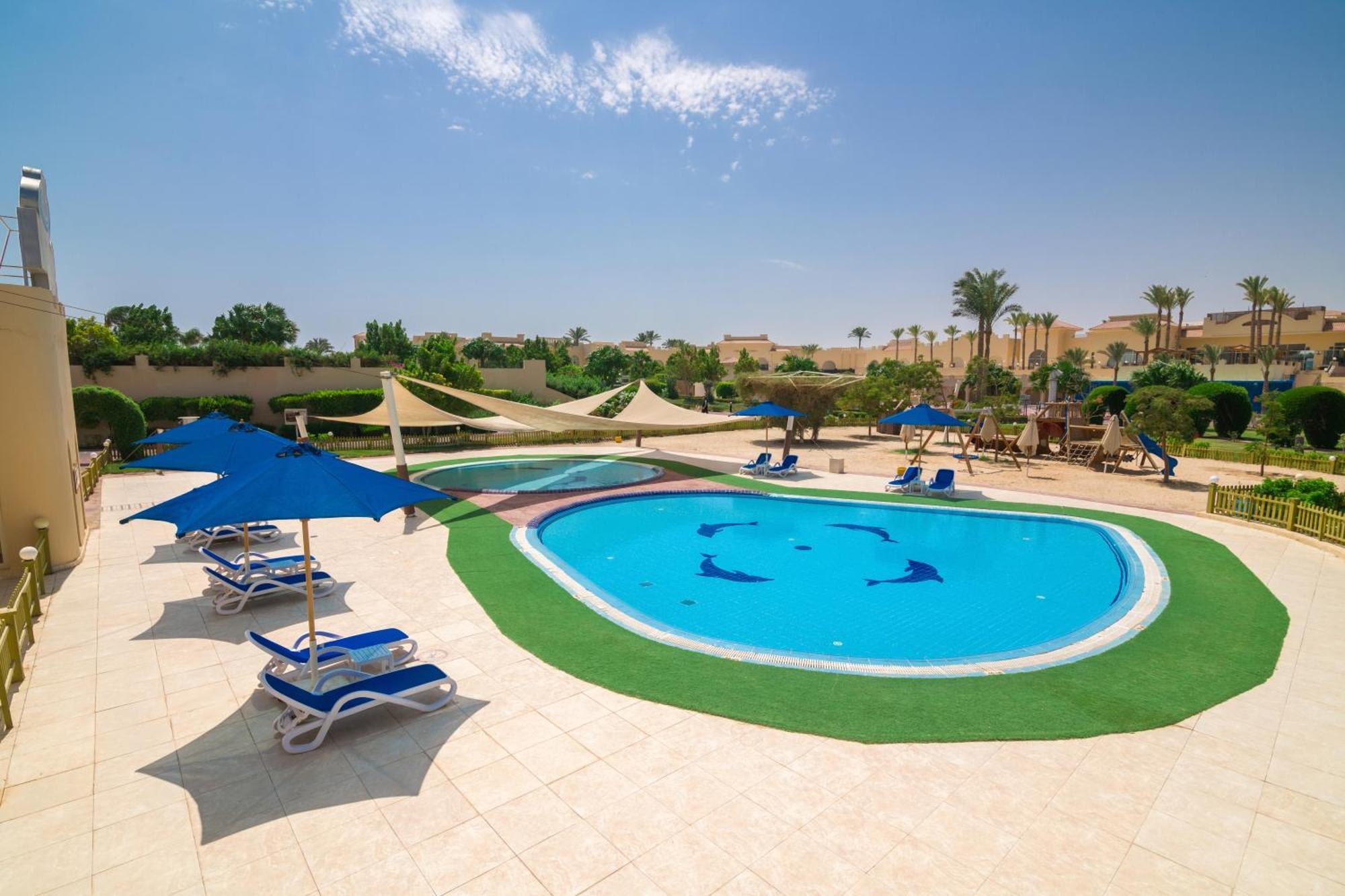 Cleopatra Luxury Resort Makadi Bay Hurghada Exterior foto